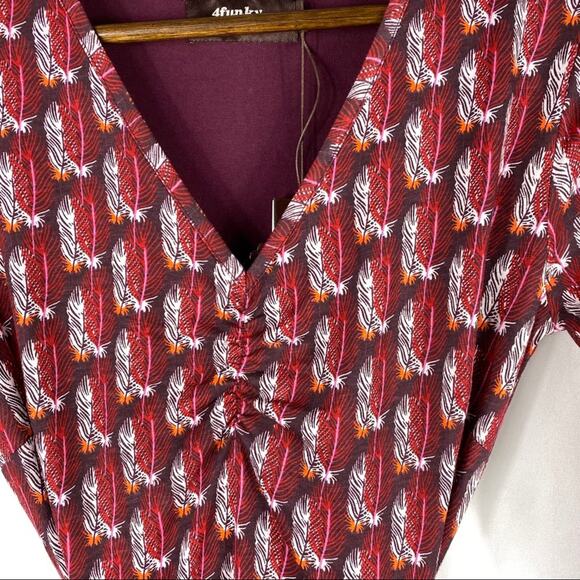 4FUNKY FLAVOURS That's Why I'm Here Dress NWT - XS - Picture 4 of 9